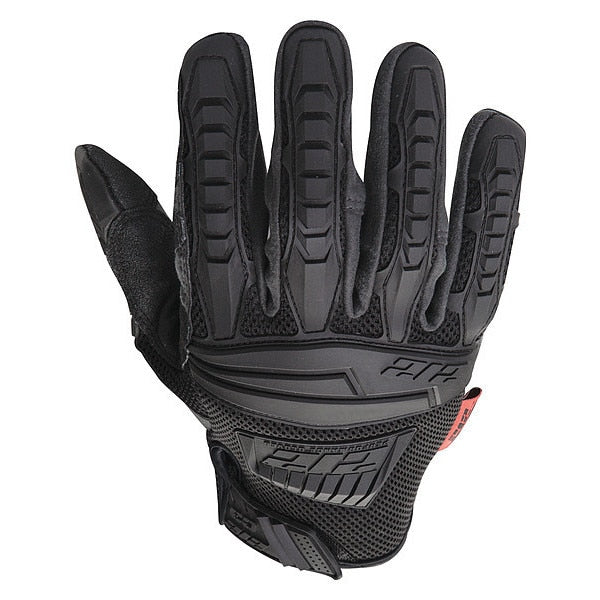 Cut Resistant Glove, Lvl 3, Black, L, PR