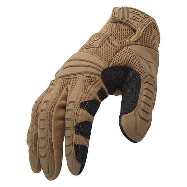 Cut Resistant Glove, Lvl 3, Coyote, XL, PR