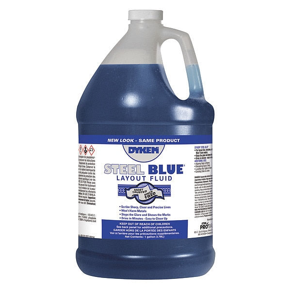 Layout Fluid, Blue, 1 gal. Jug