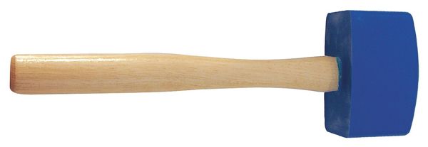 Mallet, Wood Handle, 12-2/5 In. L, 12 oz.
