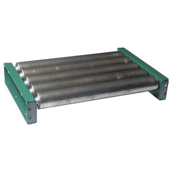 Roller Conveyor, 10 ft. L, 51BF