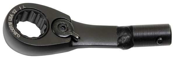 CDI Torque Head, 12 pt Ratchet, J, 11/16