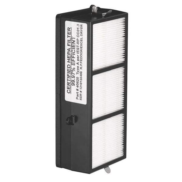 HEPA Replacement Filter, Black, Metal Mesh