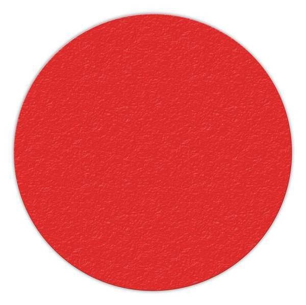 Floor Marking Tape, Circle, Red, 6