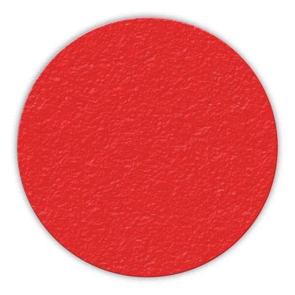 Floor Marking Tape, Circle, Red, 3