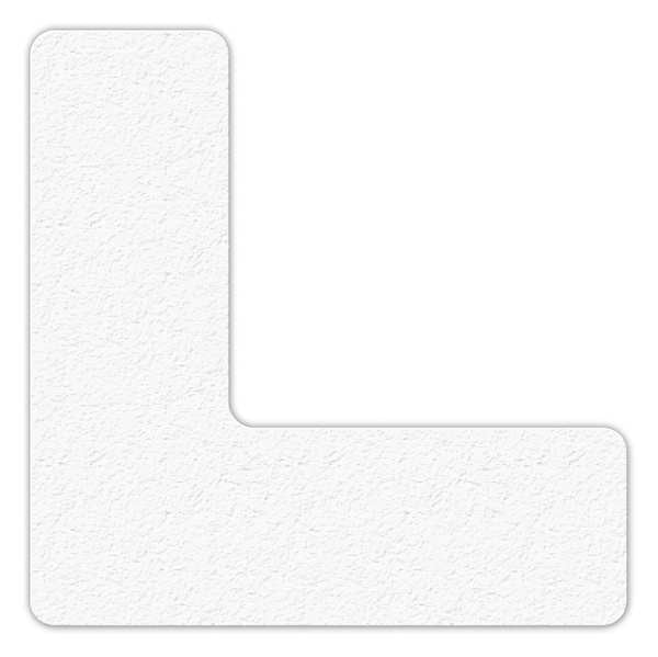 Floor Marking Tape, L, White, 6