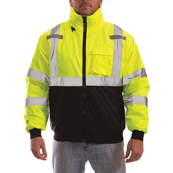 Bomber 1 Large Bomber Jacket Hi-Vis, Yellow/Green