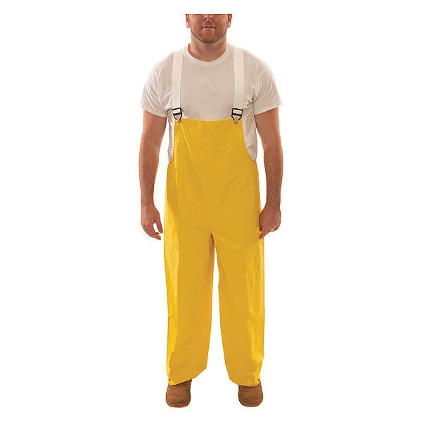 Magnaprene Flame Resistant Rain Overall, Yellow, L