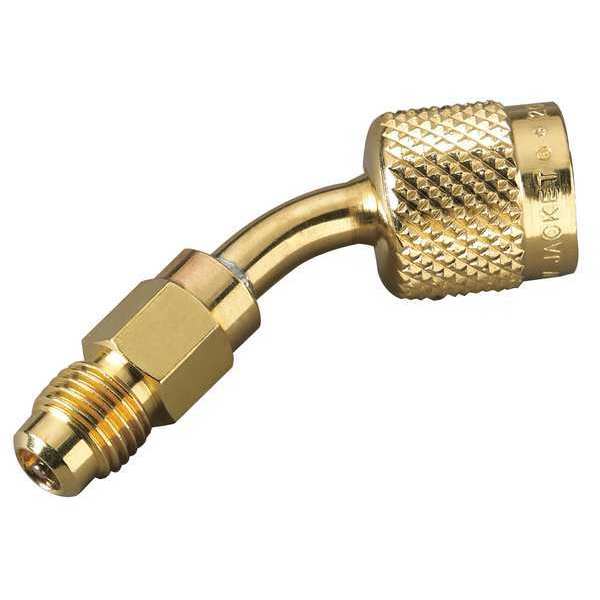 Quick Coupler, 1/4 In Mx5/16 In F, 45 Deg