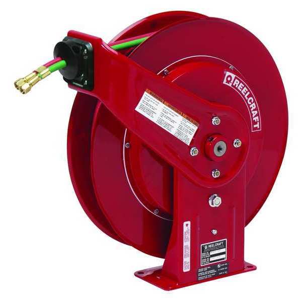 Hose Reel, 1/4in. dia., 60 ft., Grade T