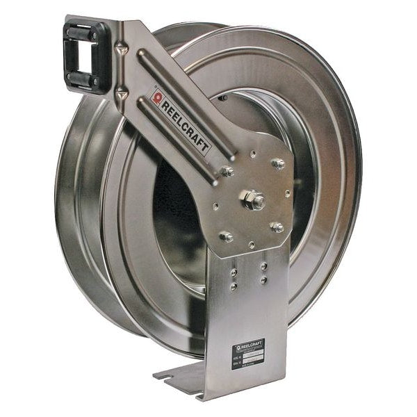 Spring Return Hose Reel, 1/2 in Hose Dia., 50 ft Length, 300 psi