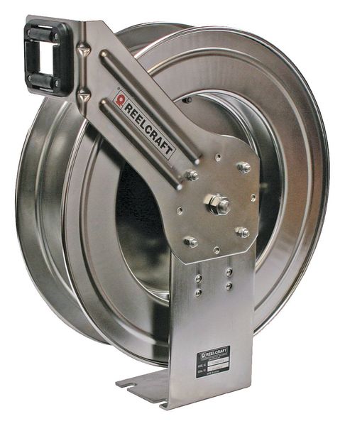 Spring Return Hose Reel, 3/8 in Hose Dia., 70 ft Length, 300 psi