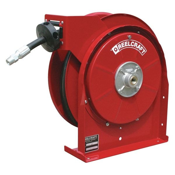 Spring Return Hose Reel, 3/8 in Hose Dia., 30 ft Length, 2,750 psi