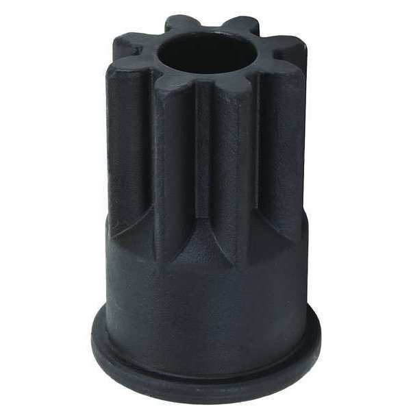 Engine Barring Socket, Black, Steel, 3in. L