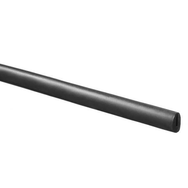 Rubber Edging, neoprene, 25 ft Length, Non-Adhesive Backing, 11/64 in Overall Width, Style: G