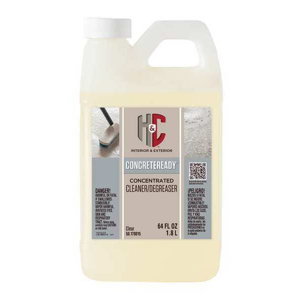 0.5 gal Cleaner Degreaser, Invisible Finish, Clear, Solvent Base