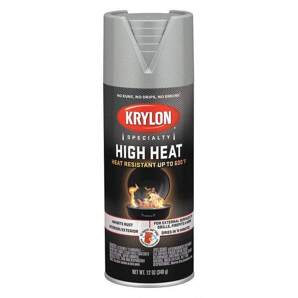 Metallic Spray Paint, Aluminum, Metallic, 12 oz