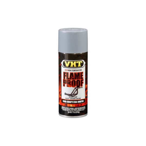 Flameproof Coating, Gray, Flat