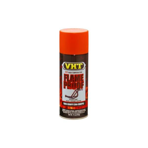 Flameproof Coating, Flat Orange, Flat