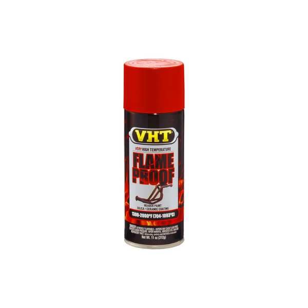Flameproof Coating, Red, Flat
