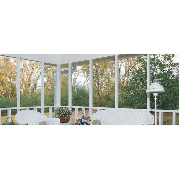 Door and Window Screen, Aluminum, 60 in W, 100 ft L, 0.01 in Wire Dia