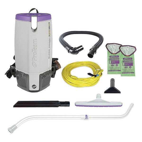PROTEAM 10 qt. 120V, 1108W Backpack Vacuum Cleaner