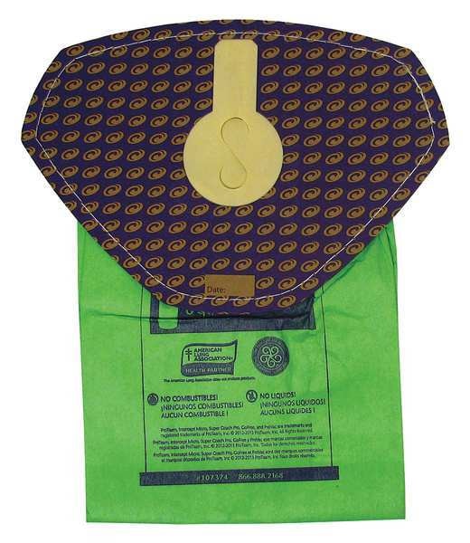 Intercept Micro Filter Bag, Closed Collar, Fits Triangular 6 qt. (10 pk.)