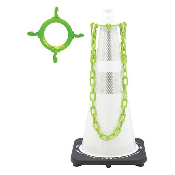Cone Chain Connector, 2-3/4 in., Green, PK6