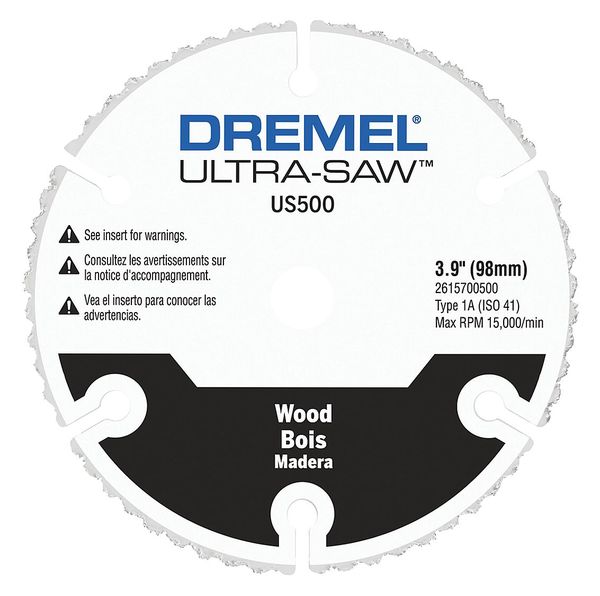 Cutting Wheel, Carbide, 4 in. dia.