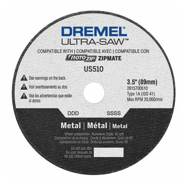 Cutting Wheel, 3-1/2 in. dia.