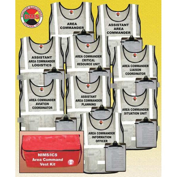 Area Command Vest Kit, 9 Vests