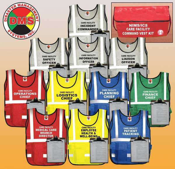 Care Facility Command Kit, 11 Vests