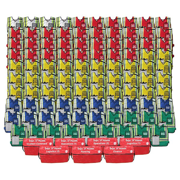 Department of Health Vest Kit, 99 Vests
