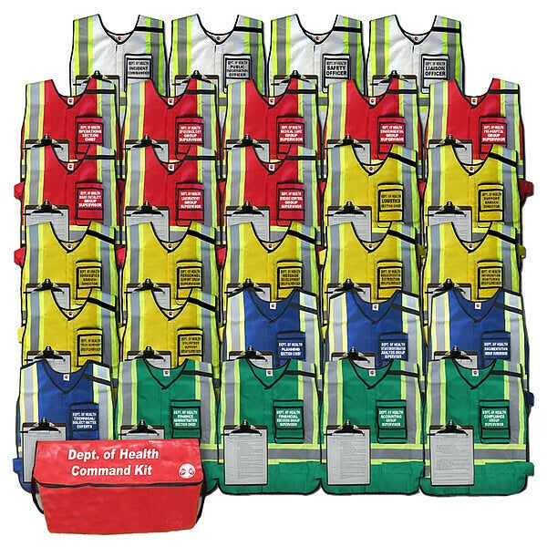 Department of Health Vest Kit, 29Vests