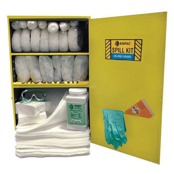 Spill Kit, Chem/Hazmat, Yellow