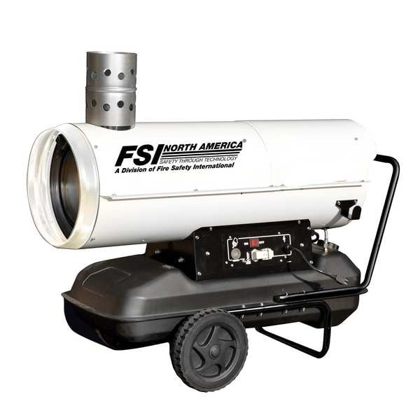 Oil Indirect Fired Air Heater, 112800 BtuH, 120VAC