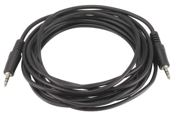 Audio Cable, 3.5mm, M/M, 12 Ft