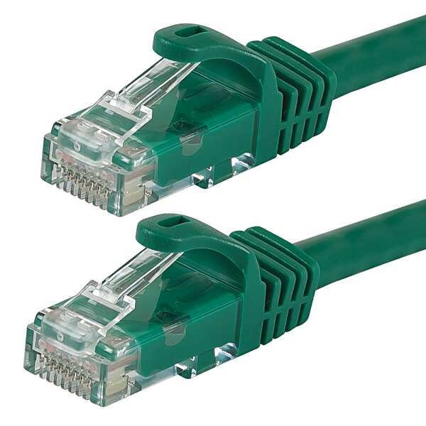 Ethernet Cable, Cat 6, Green, 5 ft.
