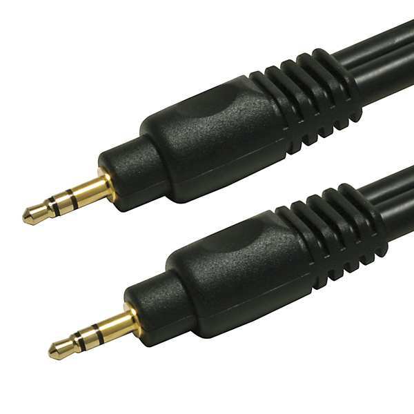 Audio Cable, 3.5mm, 15 Ft