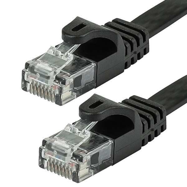 Ethernet Cable, Cat 5e, Black, 14 ft.