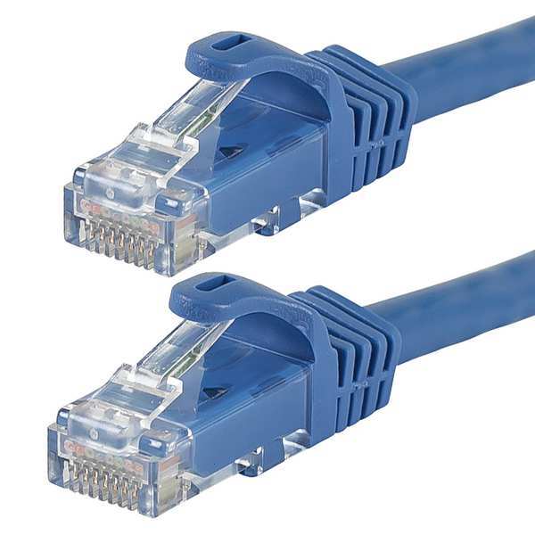 Ethernet Cable, Cat 6, Blue, 2 ft.