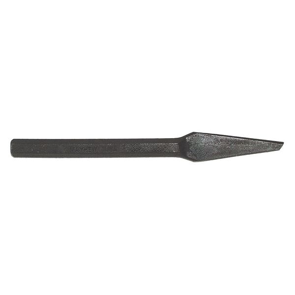 Chisel, 3/16in. Tip, 5-1/2in L, Half Round