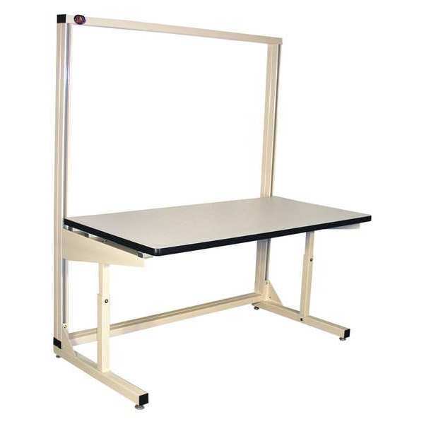 Bolted Flex Line Work Bench, ESD Laminate, 60