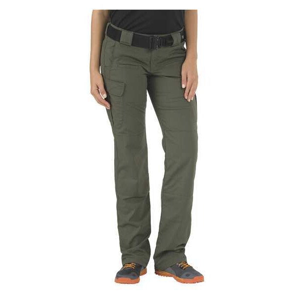 Womens StrykePant, TDU Green, R, 2x25-1/2in