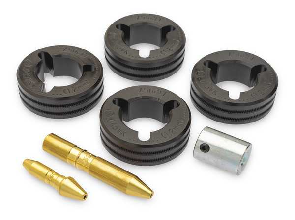 Drive Roll Kit, 4-Roll, V-Knurled, 0.045