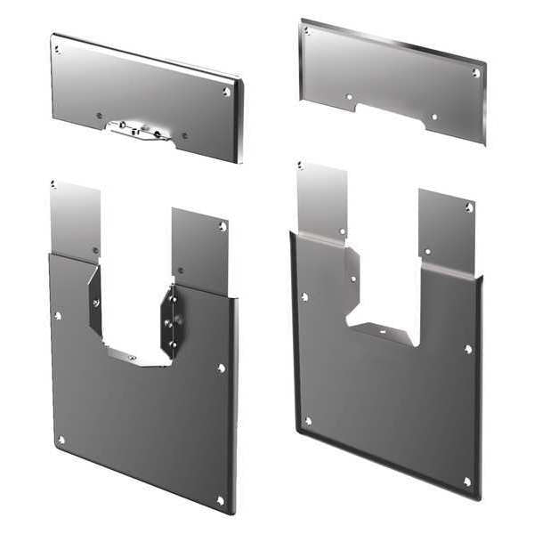 Ezpath Series 33 - Retro Fit Plate, Steel, Silver