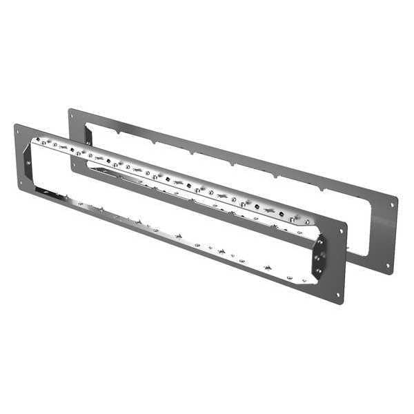 One Pair Seven Gang Mounting Plates