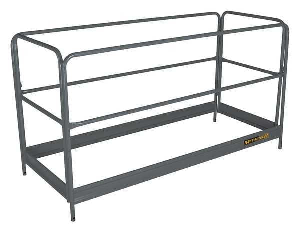 Guardrail Scaffold, Steel, 1,500 lb Load Capacity