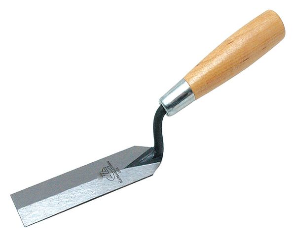 Margin Trowel, 10-3/8in.L, Wood Handle