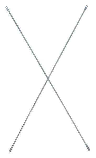 Scaffold Brace, 2 in.L, Steel